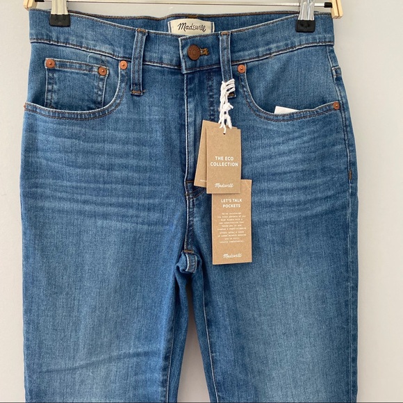Madewell Cali Demi-Boot Crop Jeans NWT - Size 24 - Picture 10 of 16